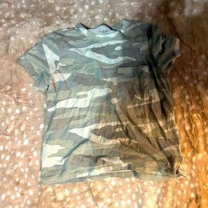 Camo crop top